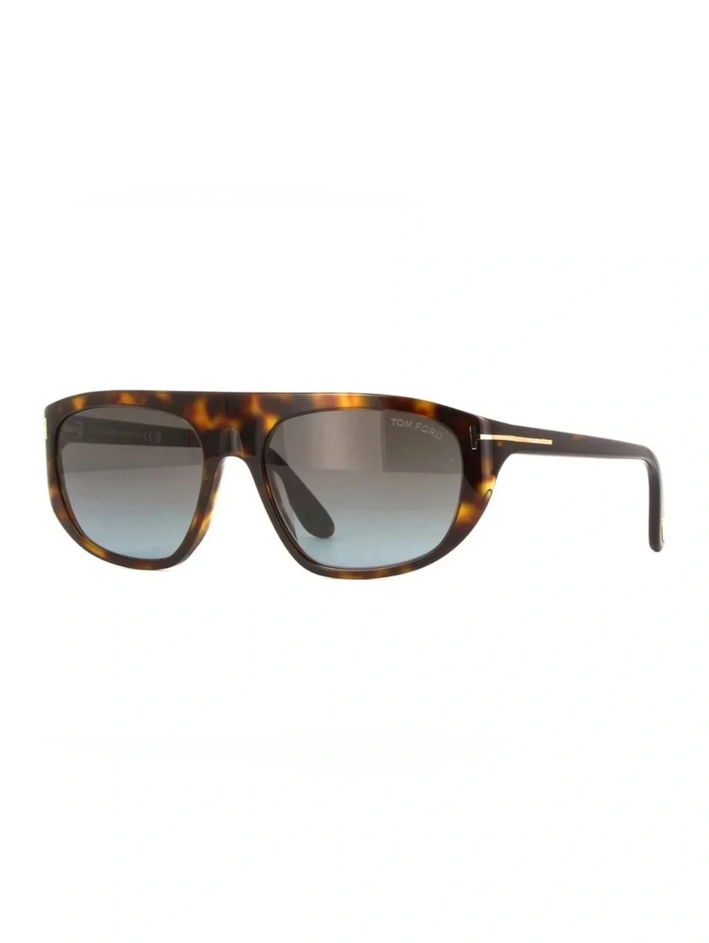 New TOM FORD Rectangular Frame Sunglasses in Havana New w/Tag Retail $455